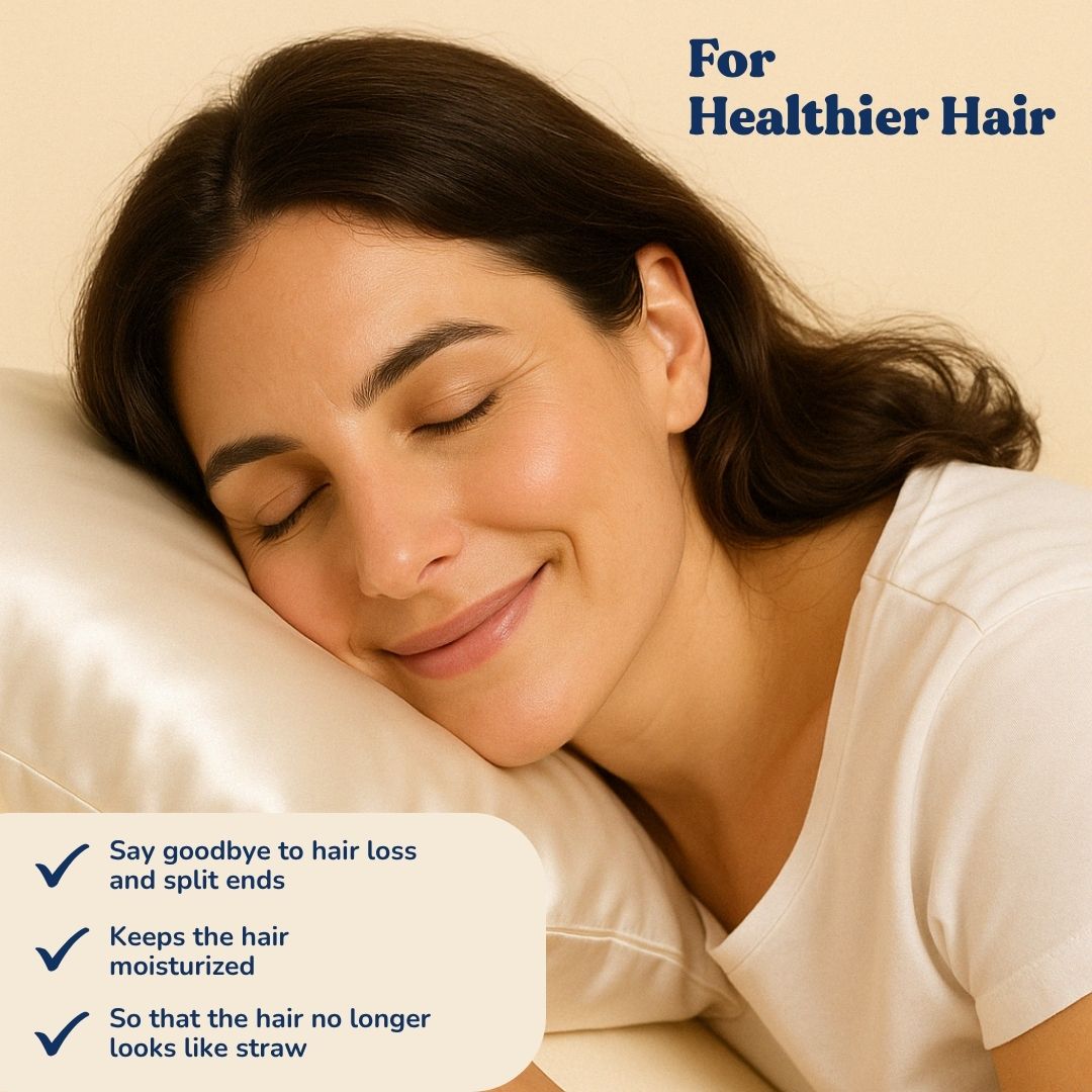 Silk Dreams - Premium Silk Pillowcase